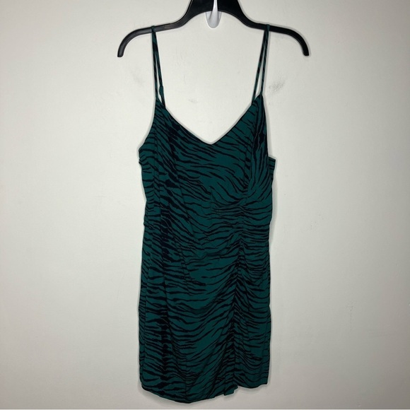 Capulet jade tiger stripe mini dress size large - Picture 4 of 11